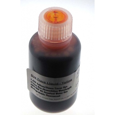 UV Dye Trace Liquid 2 Ounces - Yellow